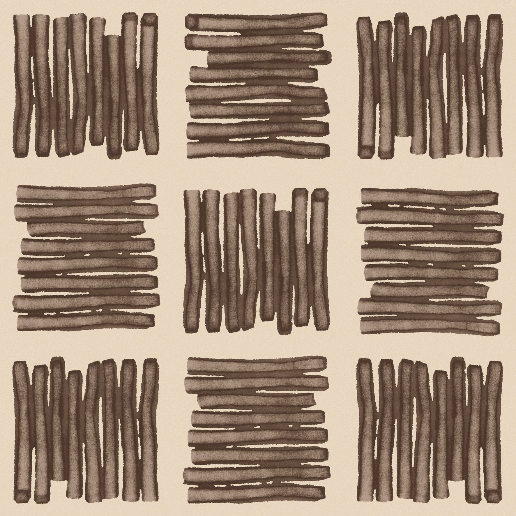 Панно Luna Крафт Тушь CRF11 012 3×3